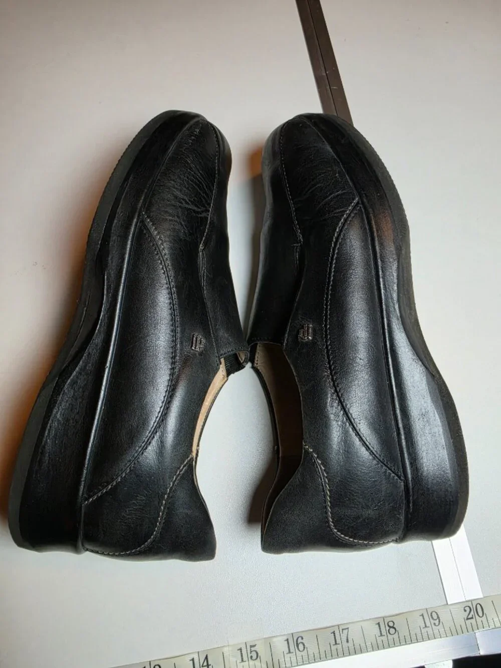 Finn Comfort  Seoul Women's Black Leather Slip-On Loafers UK 5.5 US Sz 8